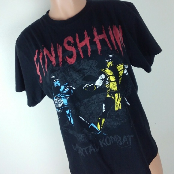 Vintage Other - Mortal Kombat Finish Him Shirt